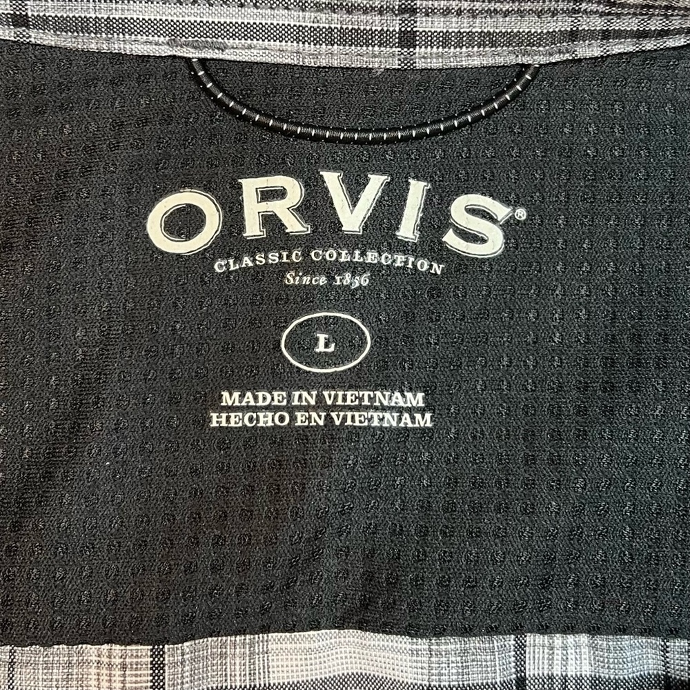 NWT‎ Orvis Classic Collection Men’s Short Sleeve Tech Shirt Sz L - Picture 6 of 11